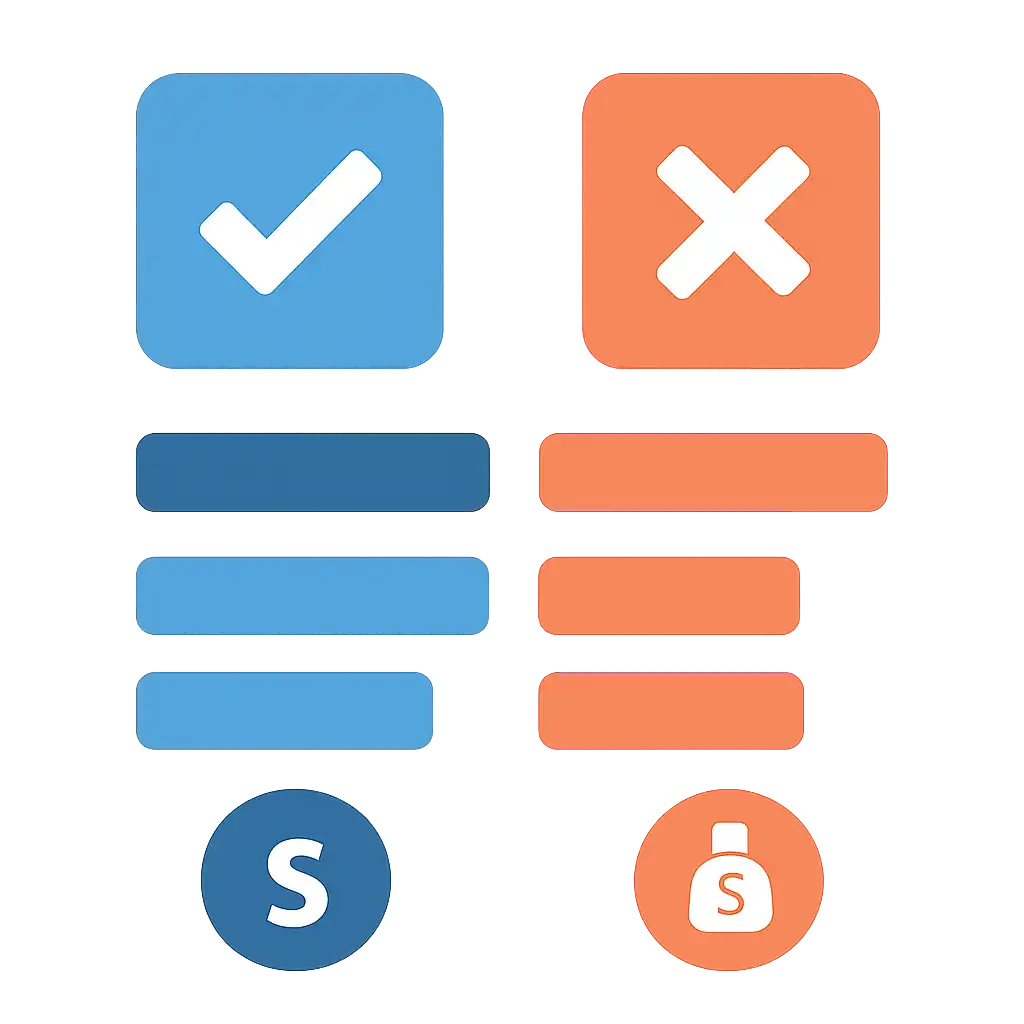 Infographic comparing options using coloured bars and icons only, no text or labels, flat design, 82 Lottery